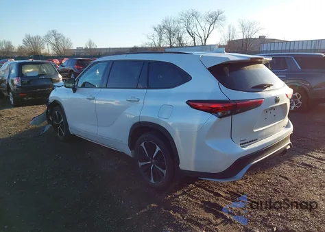 2021 Toyota Highlander Xse из США, поврежденный, VIN 5TDJZRBH4MS124941